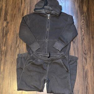 art class Charcoal Hoodie and Jogger Set